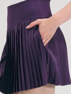 Foray Golf Pleated
Performance Skort -
Plum XS